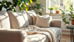 Sofa reinigen ohne Dampfreiniger: Natron und ein Trick machen Polster wieder frisch