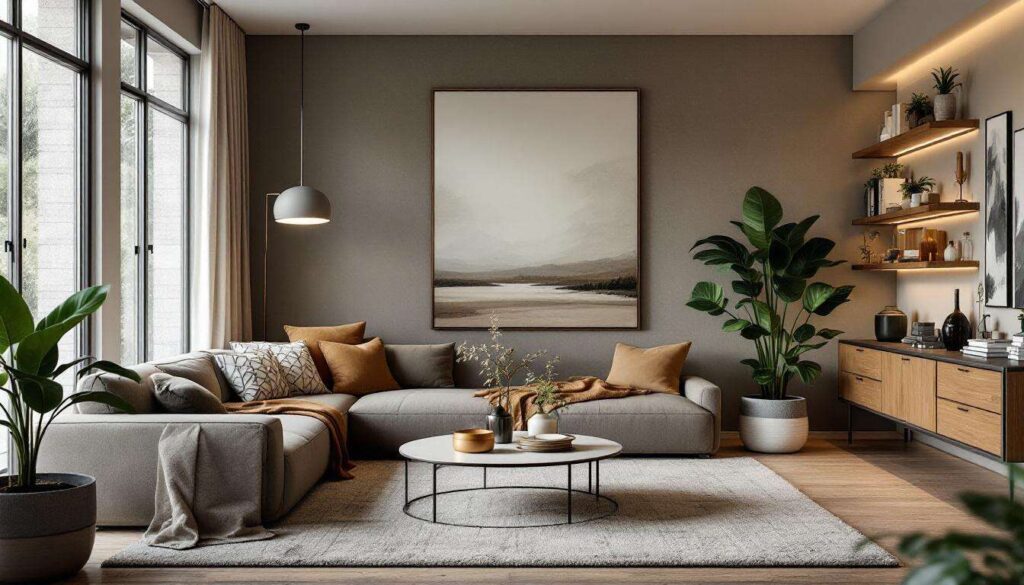 Der Deko-Trick, den Sie kennen sollten, um Ihr Wohnzimmer optisch zu vergrößern