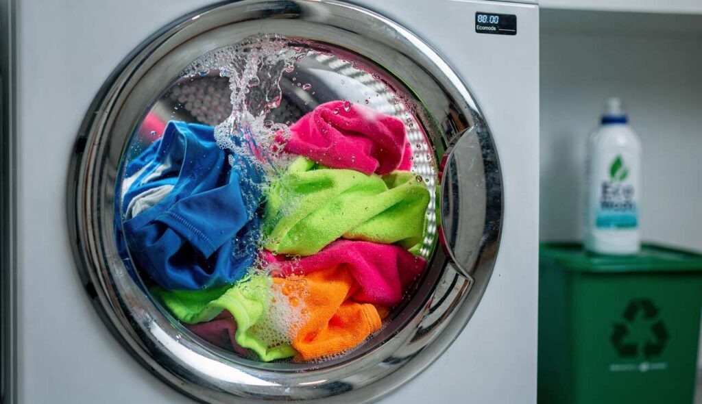 Bundesumweltamt warnt: So schädlich ist das Waschen von Synthetik für die Umwelt