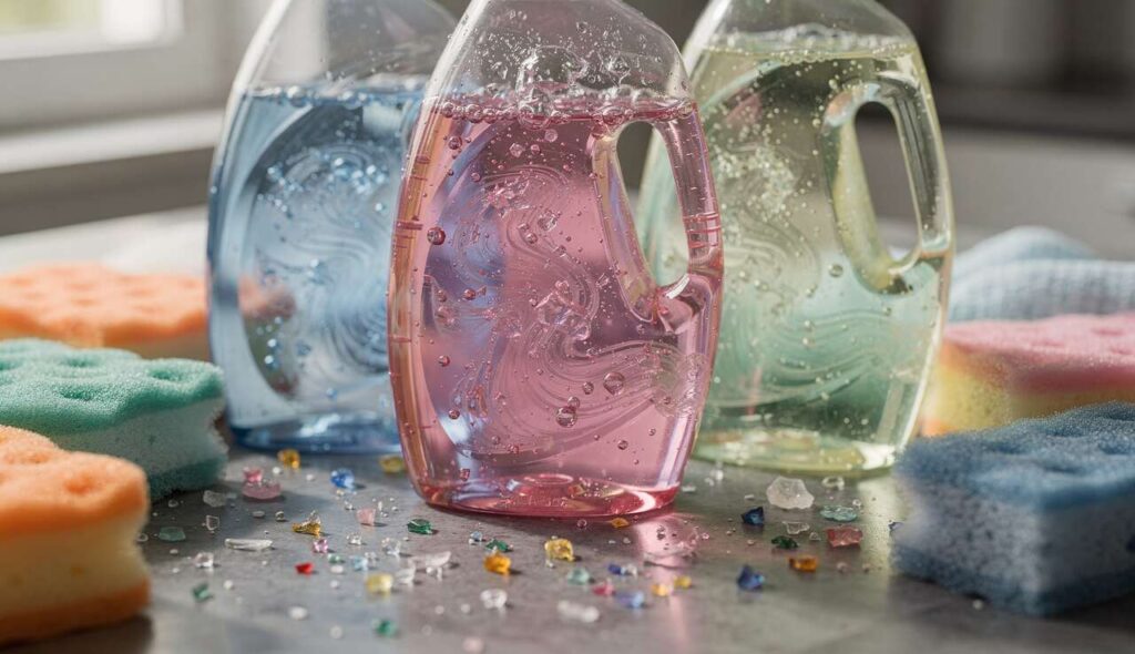 Mikroplastik im Putzmittel: Studie der TU Dresden bestätigt die Belastung