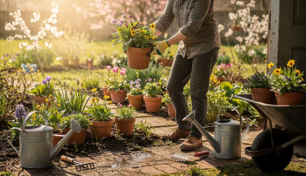 Kübelpflanzen aus dem Winterquartier holen: Warum der Zeitpunkt im März entscheidend ist