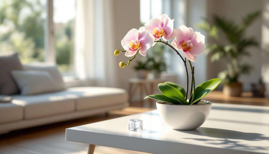 Orchideen nach dem Winter: Warum ein Eiswürfel pro Woche laut Stiftung Warentest die Blüte fördert