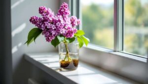 Flieder vermehren im März: Ein Steckling, ein Glas Wasser und etwas Geduld genügen