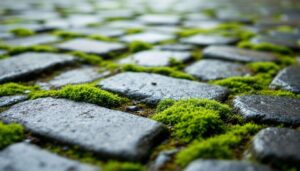 Moos zwischen Pflastersteinen: Warum kochendes Wasser besser wirkt als jeder Chemiereiniger