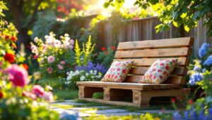 Gartenbank aus Paletten bauen: Die Bauanleitung, die laut Pinterest in Deutschland am meisten gespeichert wird