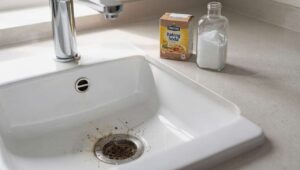 Waschbecken-Abfluss verstopft: Natron und Essig lösen das Problem in 15 Minuten ohne Chemie
