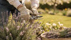 Lavendel zurückschneiden im Frühjahr, warum ein Drittel laut Staudengärtnerei Gaißmayer das Maximum ist
