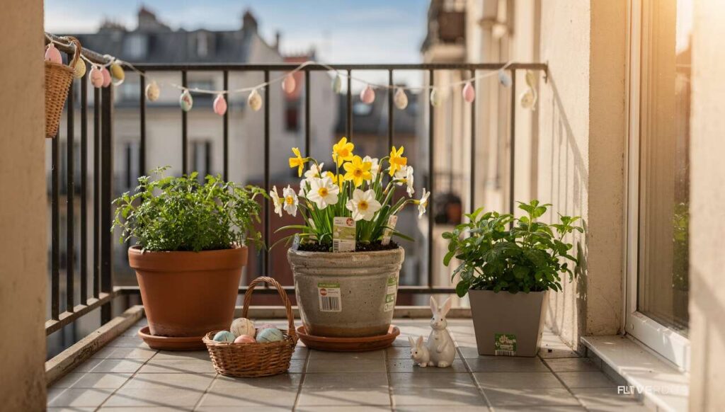 Balkon osterfertig in 30 Minuten? Diese 3 Pflanzen vom Wochenmarkt reichen völlig
