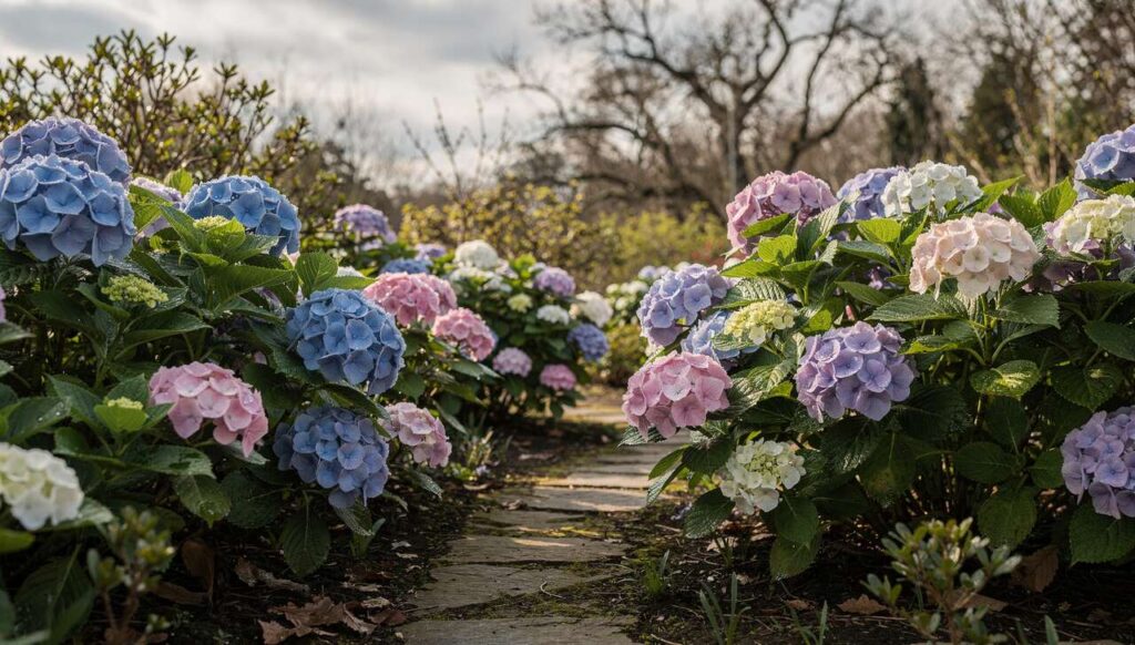 Hortensien im März: Warum nur Bauernhortensien jetzt NICHT geschnitten werden dürfen