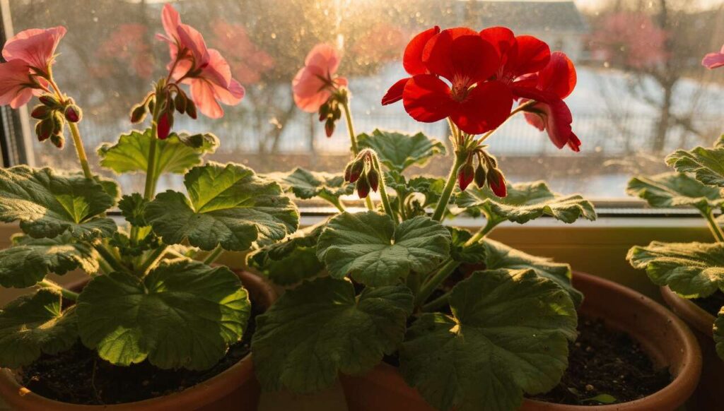 Geranien vorziehen im März, dieser Fenstertrick bringt laut Gärtnereien zwei Wochen Vorsprung