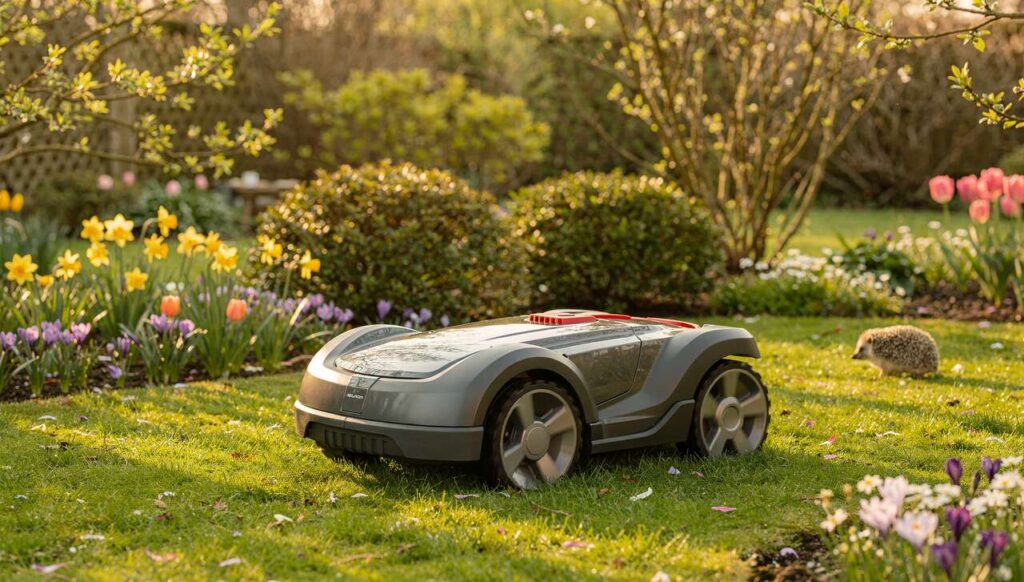 Mähroboter im Frühjahr starten: Der ADAC warnt vor diesem Einstellungsfehler der Igel gefährdet!