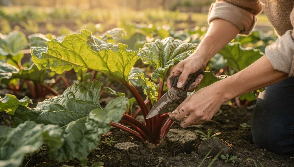 Rhabarber ernten ab März, warum der erste Stängel laut Gartenexperten der wertvollste ist