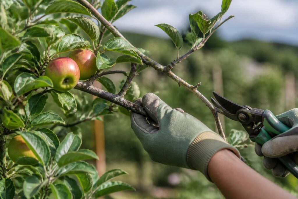 Apfelbaum im August schneiden: Was jetzt weg darf und was nicht