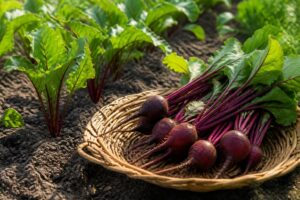 Rote Bete Anfang August noch einmal säen: So bekommen Sie kleine, zarte Knollen für die Herbsternte