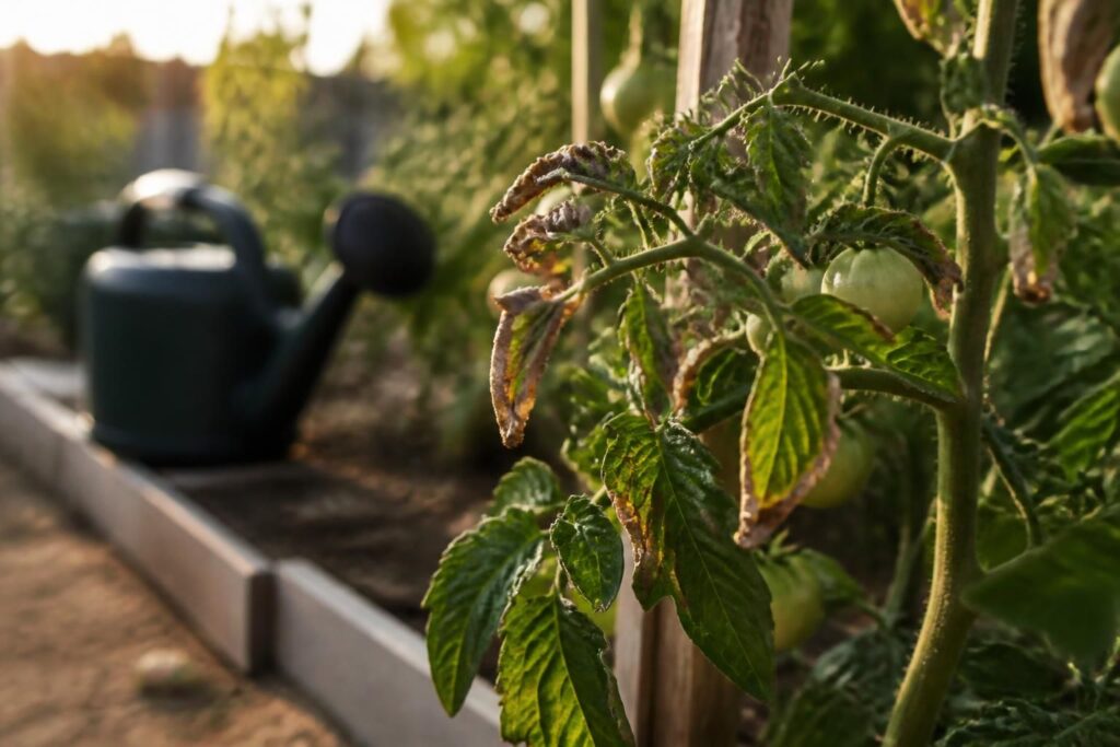 Tomaten bekommen trotz Gießen welke Spitzen: Warum Hitze an den Wurzeln jetzt zum unsichtbaren Problem wird